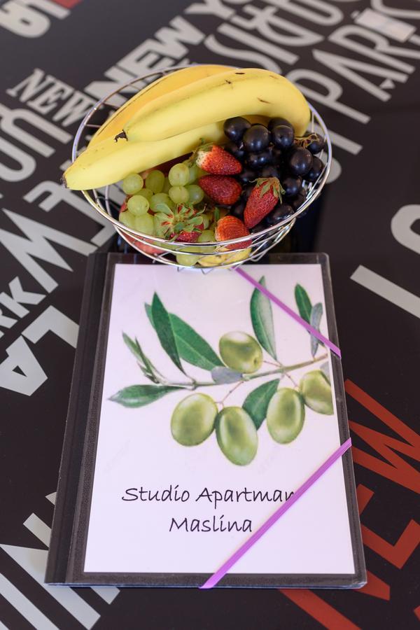 Studio Apartment Maslina Gornji Karin Chambre photo